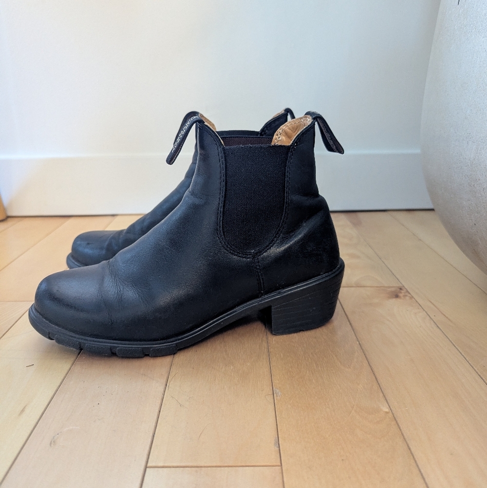 Blundstone Block Heel Black